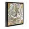 Stupell Industries Blushing White Magnolia Flower Abstract Framed Floater Canvas Wall Art